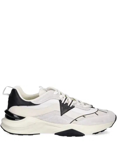 Guess Usa Valencia Suede-panel Sneakers