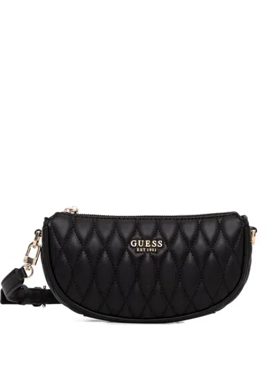 Guess Usa Valla Cross Body Bag In Black
