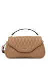 Guess Usa Valla Quilted Tote Bag In Neutral