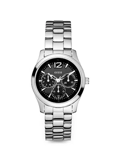 Guess Usa Veranda 36mm Chronograph Watch In Metallic