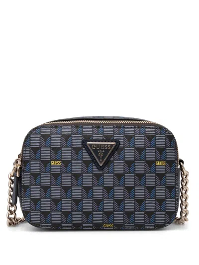 Guess Usa Vikky Crossbody Bag In Blue