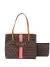 Guess Usa Vikky Ii Tote Bag In Schwarz