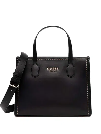 Guess Usa Vikky Tote Bag In Black