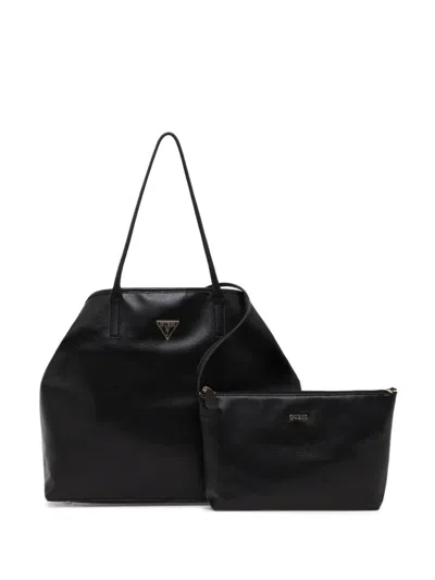 Guess Usa Vikky Tote Bag In Black
