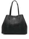 Guess Usa Vikky Tote Bag In Schwarz