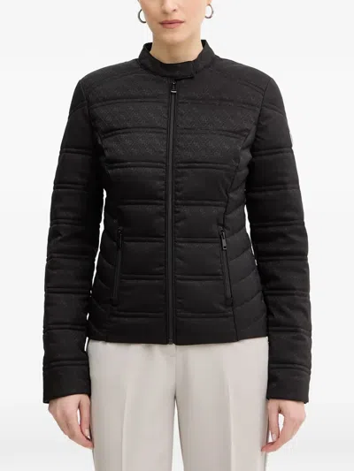 Guess Usa Vona Quilted Jacket In Black