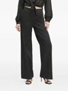 Guess Usa Wide-leg Trousers In Black