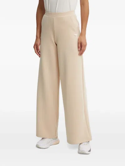 Guess Usa Wide-leg Pants In Brown