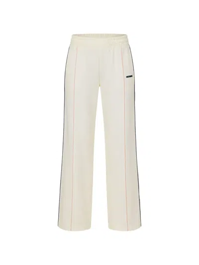 Guess Usa Wide-leg Pants In White