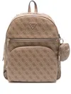 Guess Usa Wilder Backpack In Brown