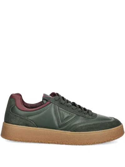 Guess Usa Wimoh Panelled Sneakers In Green
