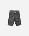 Guess Usa Women S Lace Biker Shorts Washed Out In Black