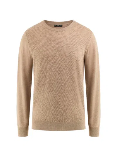 Guess Usa Wool-blend Sweater In Multi