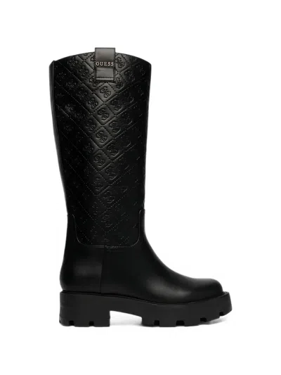 Guess Usa Yailyn Faux-leather Boots In Multi