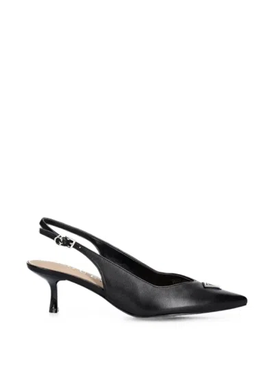 Guess Usa Yannicke2 Logo-detail Pumps In Black