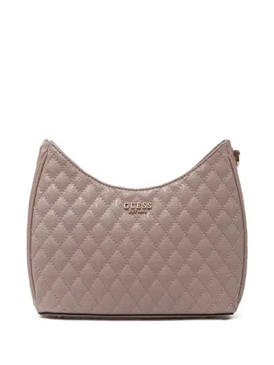 Guess Usa Yarmilla Shoulder Bag In Neutrals