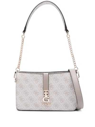 Guess Usa Zamira Crossbody Bag In Neutrals