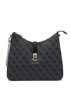 Guess Usa Zamira Monogrammed Shoulder Bag