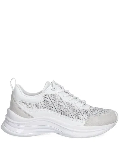 Guess Usa Zazzie Sneakers In 白色