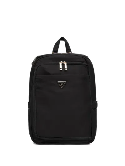 Guess Usa Zip Backpack In Black