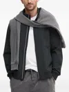Guess Usa Zip-fastening Lightweight Jacket In Multi