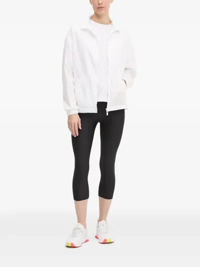 Guess Usa Zip-front Jacket In White