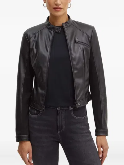 Guess Usa Zip Jacket In Black