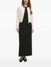 Guess Usa Zip-up Fitted Jacket In Neutral