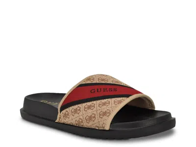 Guess Vellden Slide Sandal In Multi