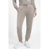 Guess Velvet Joggers In Gray