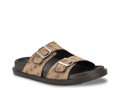 Guess Verone Sandal In Brown