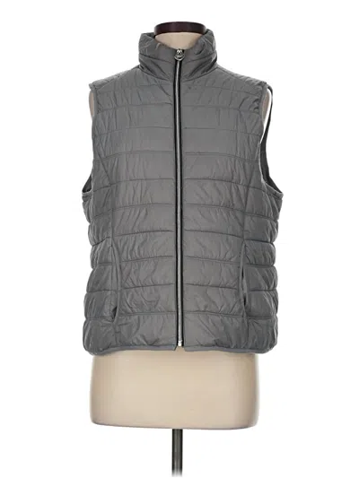 Pre-owned Guess Vest In Gray