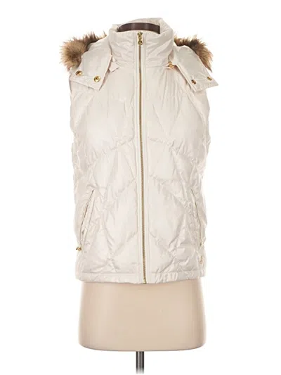 Pre-owned Guess Vest In Ivory