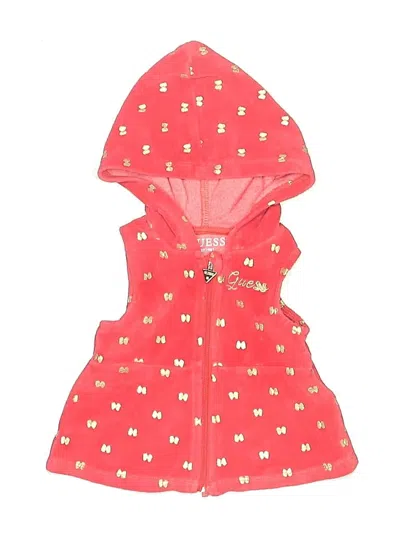 Pre-owned Guess Babies' Vest In Red