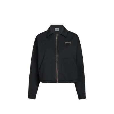 Guess Veste Coupe Droite In Black