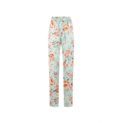 Guess Viola Patterned Trousers In Multi