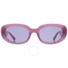 GUESS GUESS VIOLET OVAL LADIES SUNGLASSES GU8260 83Y 54