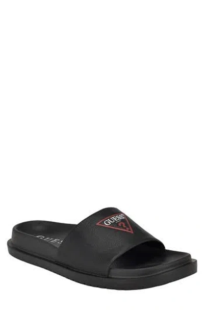 Guess Vumble Sandal In Black