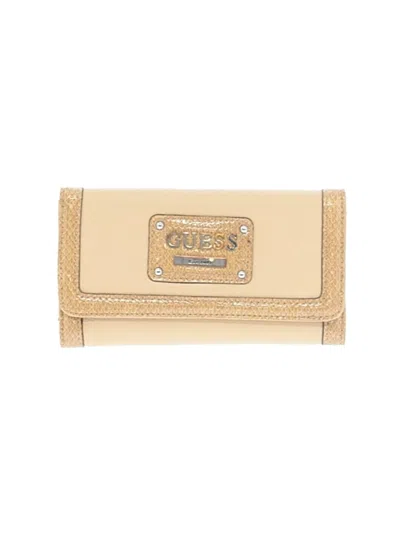 Pre-owned Guess Wallet In Gold