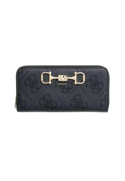 Guess Wallet Janie Logo Slg In Nero