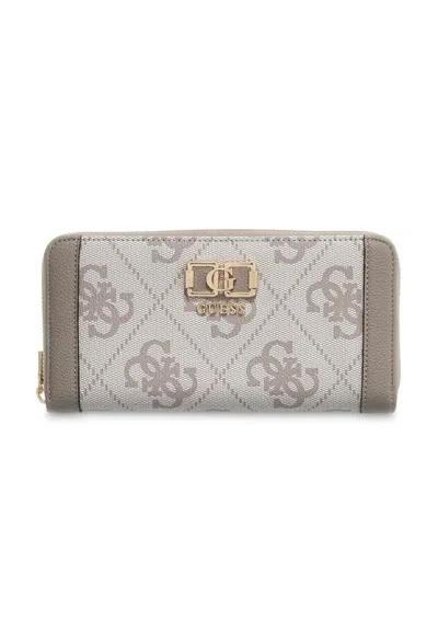 Guess Wallet Karnilla Logo Slg In Avorio