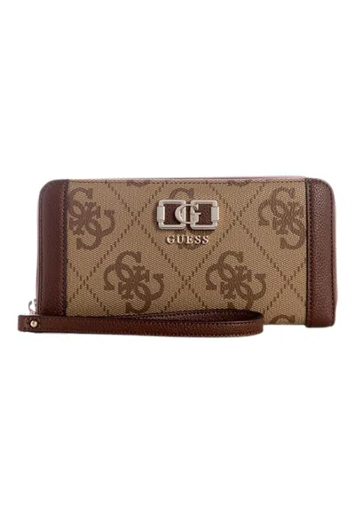 Guess Wallet Karnilla Logo Slg In Marrone