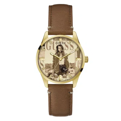 Guess Watches Mod. Gw0290l1 In Brown