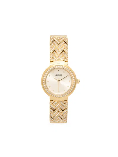 Guess Watches Treasure Quartz 30mm In Gold