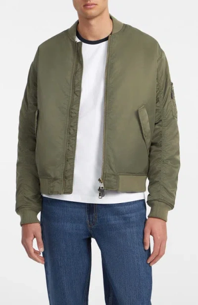 GUESS GUESS JEANS WATER REPELLENT BOMBER JACKET