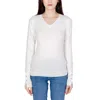 Guess White Cotton Tops & T-shirt