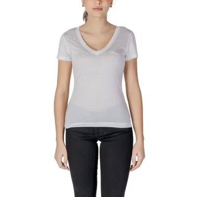 Guess White Lyocell T-shirt