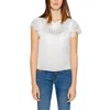 Guess White Polyester Shirt In White