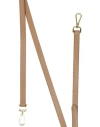 Guess Woman Bag Strap Beige Size - Leather In Sand