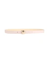 Guess Woman Belt Blush Size M Textile Fibers In Pink